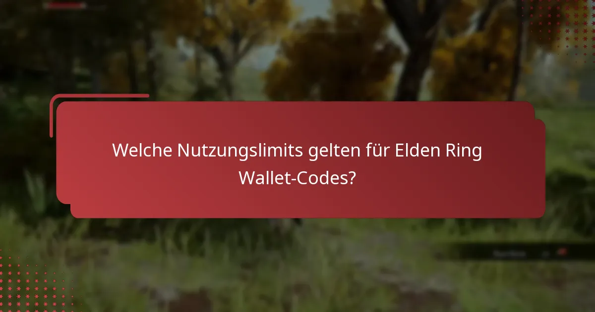 Wann laufen Elden Ring Wallet-Codes ab?