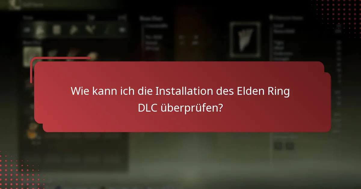 Was soll ich tun, wenn ich Probleme mit dem Elden Ring DLC habe?
